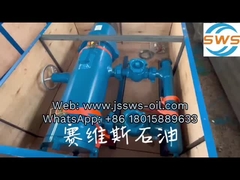 Testa di cemento standard API ad alta pressione di lavoro nell'industria del petrolio e del gas