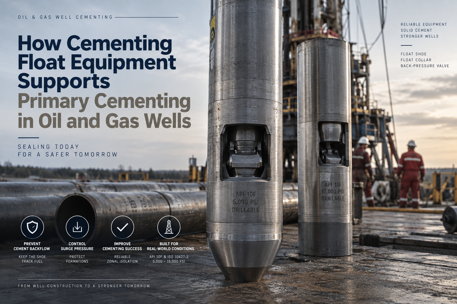 Ultimi blog aziendali su Come le attrezzature di galleggiamento per la cementazione supportano la cementazione primaria nei pozzi petroliferi e di gas