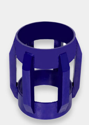comprare Centralizzatore blu del pozzo di petrolio Bowspring del centralizzatore di un pezzo di api 10D online manufacture
