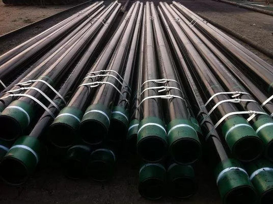 comprare API 5CT Standard 4-1/2 BTC LTC N80 Casing e tubature in acciaio senza cuciture al carbonio con anelli di sicurezza e capezzoli online manufacture