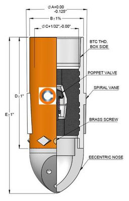 comprare API Standard Single Valve Collare galleggiante e scarpa con valvola PDC online manufacture