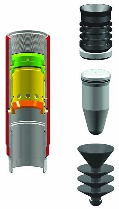 API Standard ISO 7 P110 BTC Collare meccanico a filo per la cementazione di pozzi di petrolio o gas