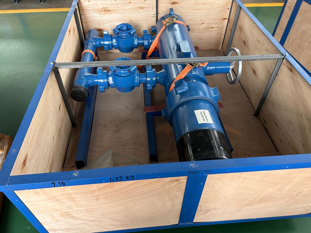 13-3/8' API Casing LTC BTC Buckle collegato 21Mpa Pressione di lavoro Single Plug Cementing Head