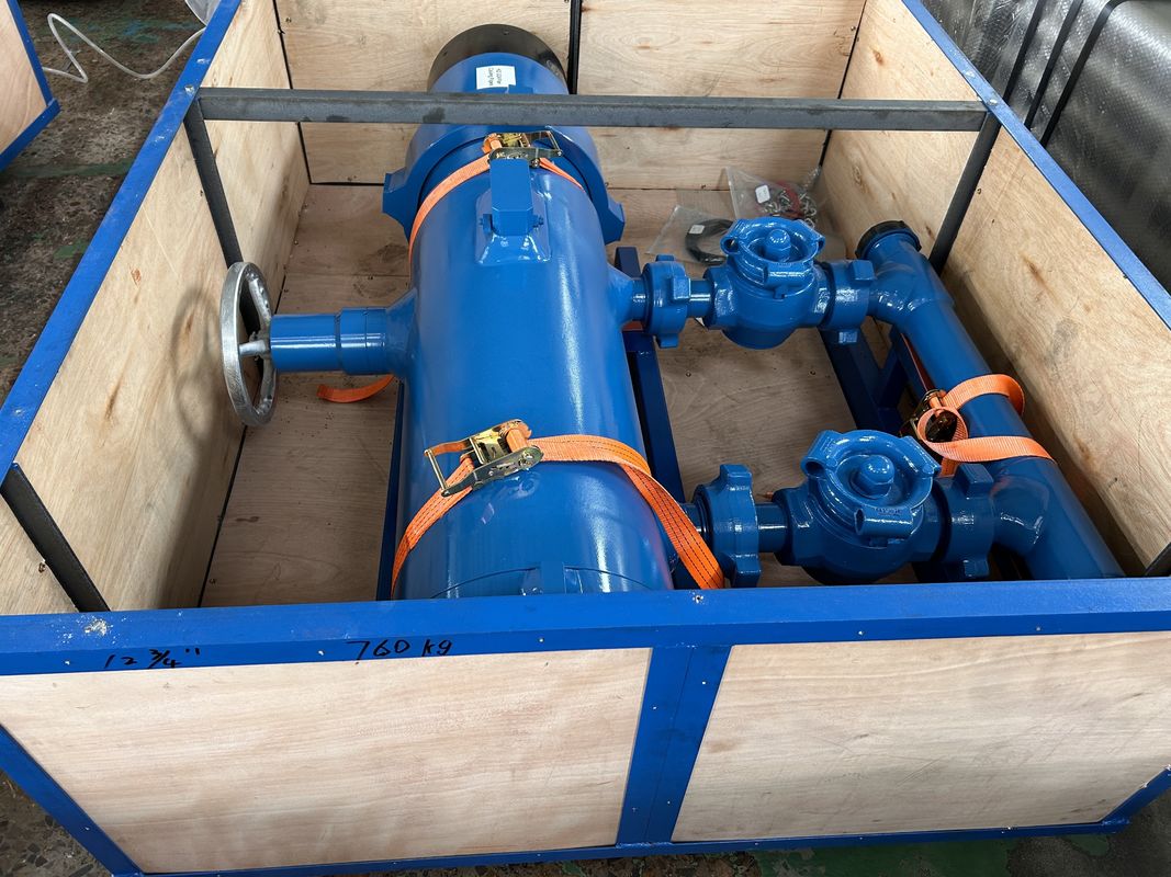 6-5/8' API Casing LTC BTC Buckle connesso 21Mpa Pressione di lavoro Doppio tappo Testa di cementazione con imballaggio in legno 500KG