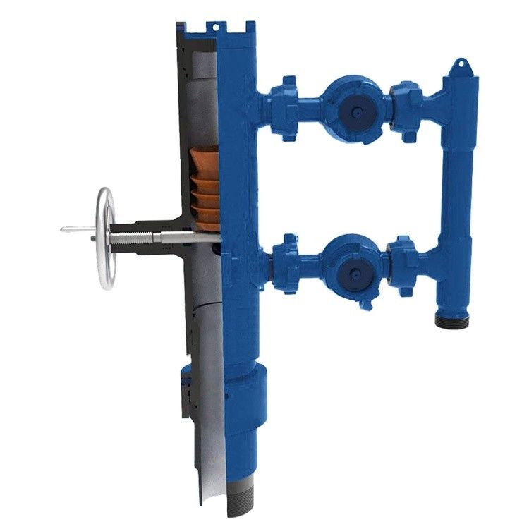 13-3/8' API Casing BTC Buckle connesso 35Mpa Pressione di lavoro Doppia presa Testa di cementazione con imballaggio in legno