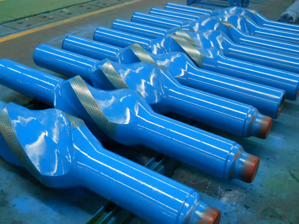 Stabilizzatore di lame integrale da 121 mm OD di corpo e 1200 mm di lunghezza per l'industria petrolifera e del gas