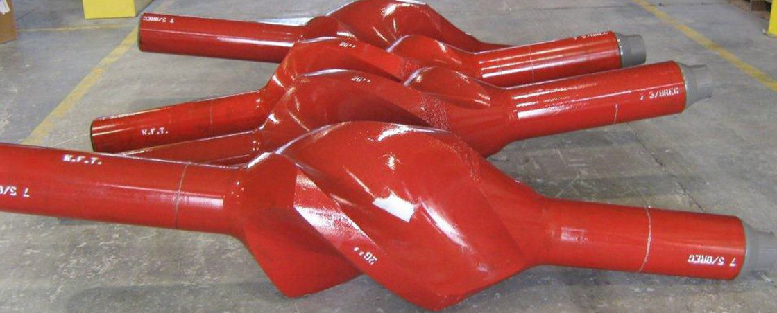 NC46 Connessione di tipo quasi-bit superiore e 4-1/2 REG Down Connessione di tipo quasi-bit stabilizzatore integrale per lame per l'industria petrolifera e del gas
