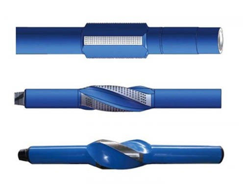 NC46 Connessione di tipo quasi-bit superiore e 4-1/2 REG Down Connessione di tipo quasi-bit stabilizzatore integrale per lame per l'industria petrolifera e del gas