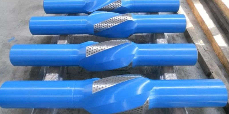 1800 mm di lunghezza e 76 mm di ID stabilizzatore integrale della lama con connessione a stringa 6-5/8 REG nell'industria petrolifera e del gas