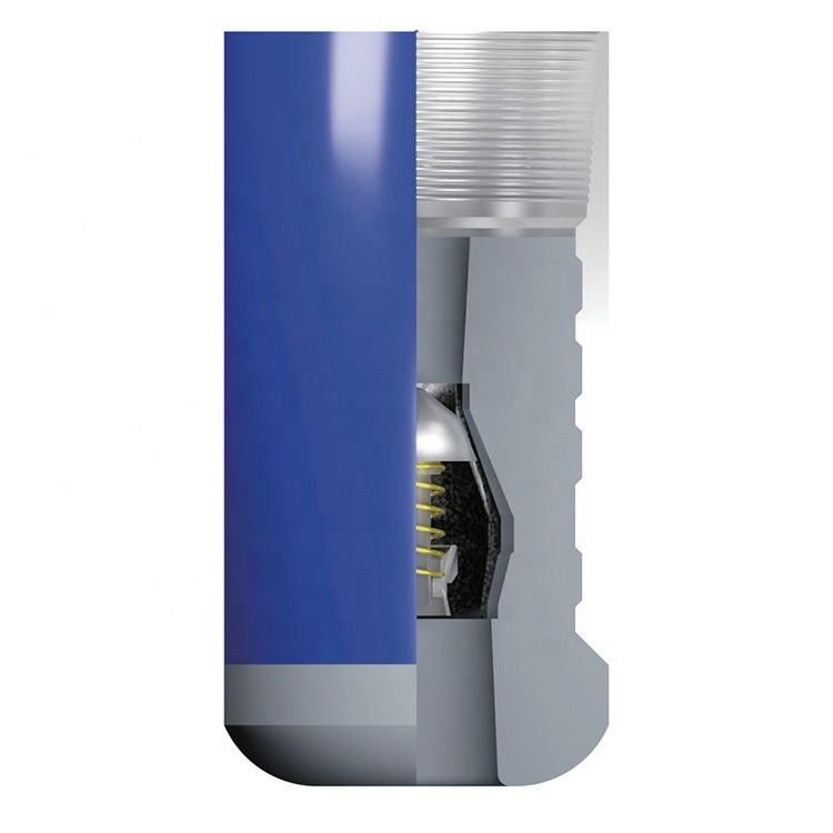 Scarpa e collare galleggiante con filettatura LTC da 7 pollici C90-d standard API per giacimenti petroliferi - Tipo a valvola singola in lega di alluminio forzato