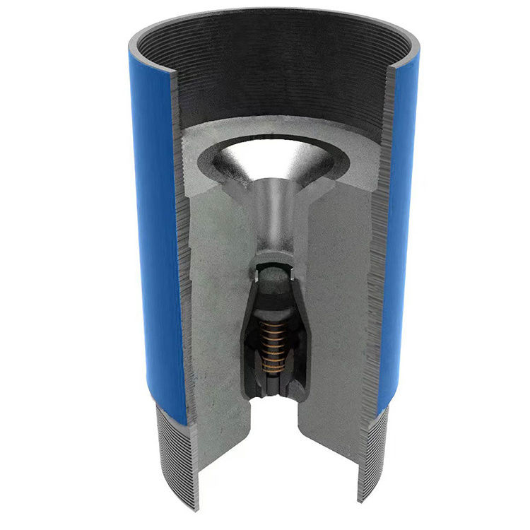 Scarpa e collare galleggiante con filettatura LTC da 7 pollici C90-d standard API per giacimenti petroliferi - Tipo a valvola singola in lega di alluminio forzato