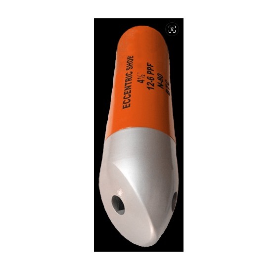 Scarpa galleggiante eccentrica con valvola singola in lega di alluminio per naso, certificata API 5CT J55 BTC 7 5/8